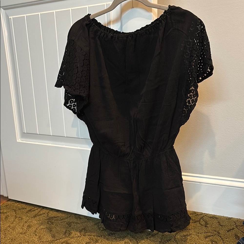 Victoria's Secret Black Swim Coverup